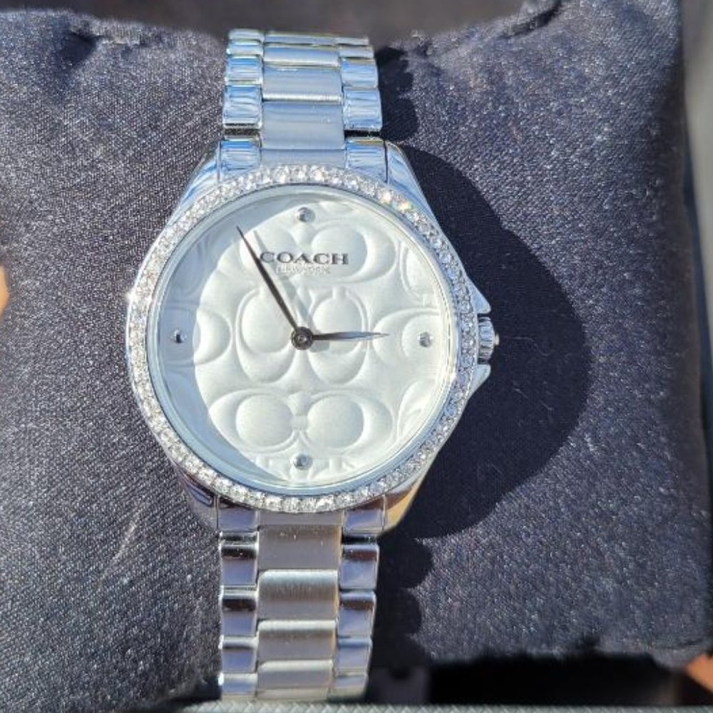 Coach Watch - Silver